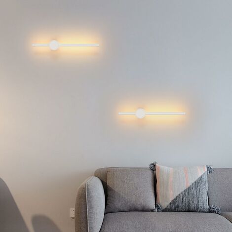 Applique Murale Led En Aluminium Cm Blanc Chaud V