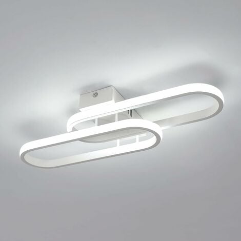 Plafonnier LED Moderne 32W Lampe de Plafond Blanc Froid 6000K