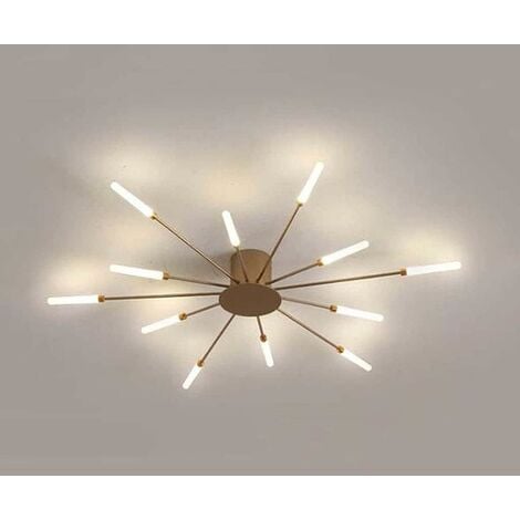 Plafonnier LED, Moderne Petal Lampe de Plafond LED, Suspension