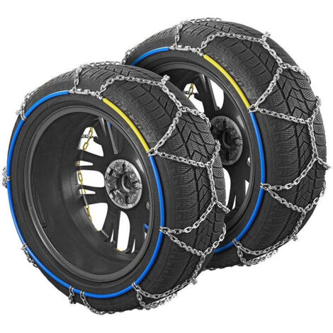 Chaînes à Neige 205/60 R16 9 Mm - Homologuées, Montage Rapide, Pour Pneu 205 60 16 - 4