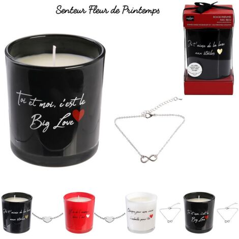 Bougie Parfumee Amour Bijou Surprise H8cm (1/5)