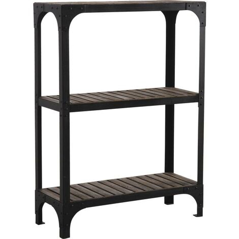 Etagère En Métal Et Bois