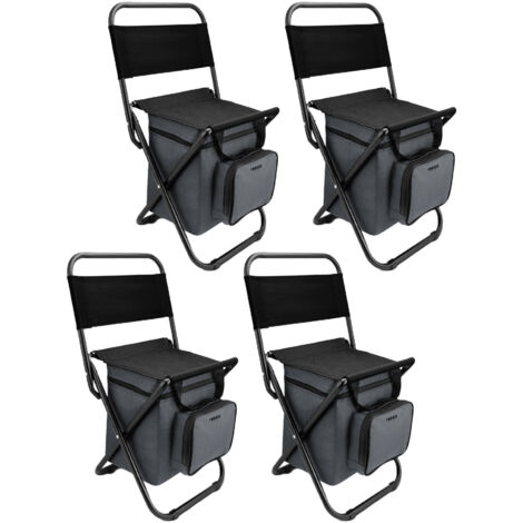 Chaise Pliante Sac Fraicheur - Lot De 4 (1/5)