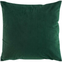 Coussin Déco En Velours "casual" 40x40cm Vert