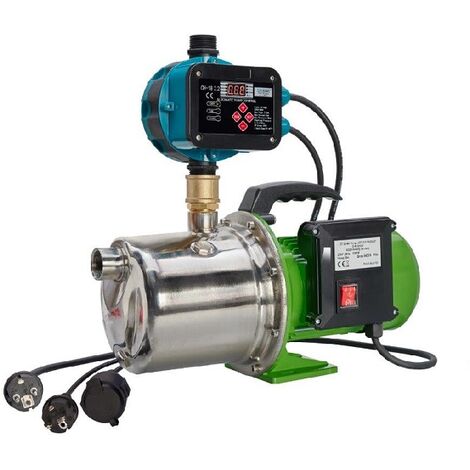 JET Gartenpumpe mit Druckschalter einstellbar 1300 Watt 5,4 Bar