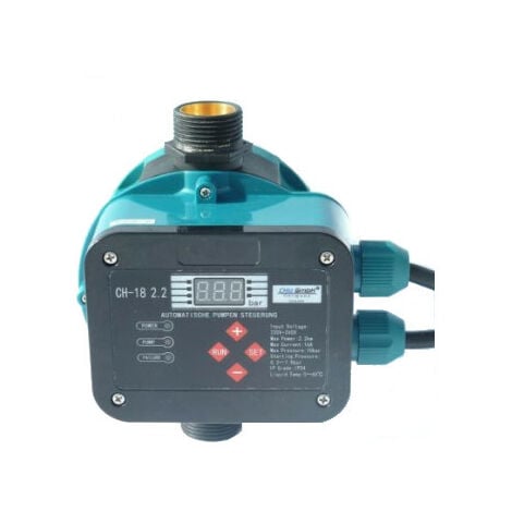 JET Gartenpumpe mit Druckschalter einstellbar 1300 Watt 5,4 Bar