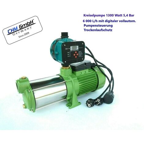 Toolcraft Gartenpumpe 6000 L/h 53m Ab 169,99 € | Preisvergleich Bei