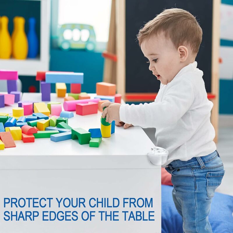 Corner Guards 12Pcs/20pcs Clear Corner Protectors High Resistant Adhesive  Gel Best Baby Proof Corner Guards Stop Child Head Injuries Tables Furniture  & Sharp Corners Baby Proofing