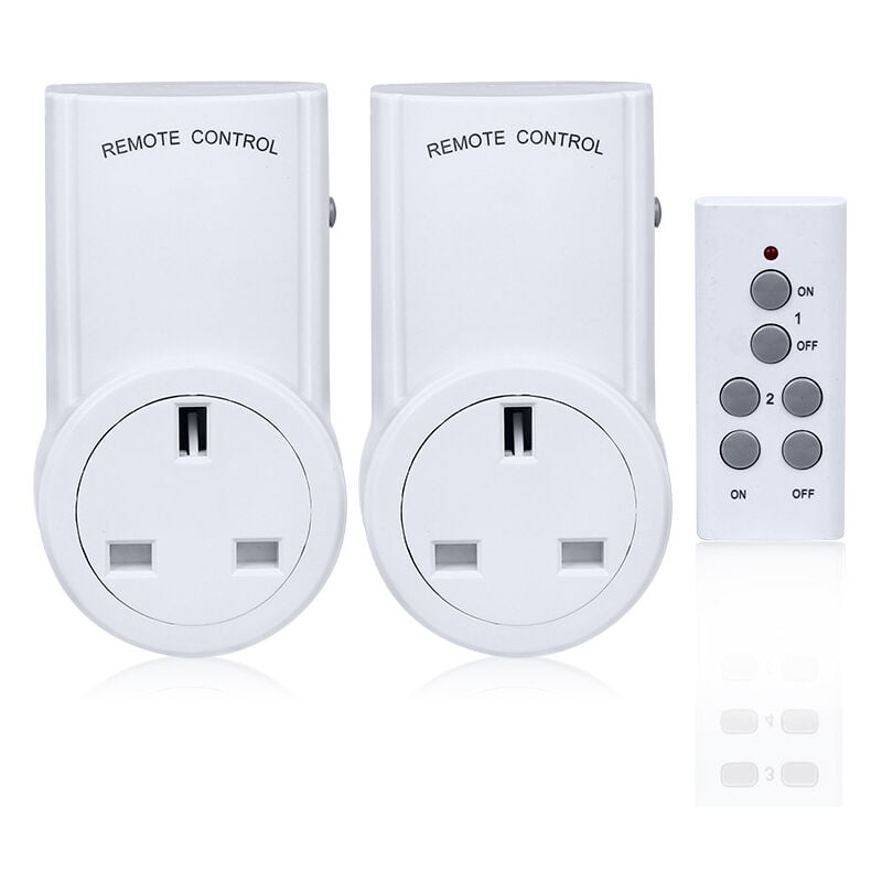 Wireless Remote Control Sockets with 30m Operating Range