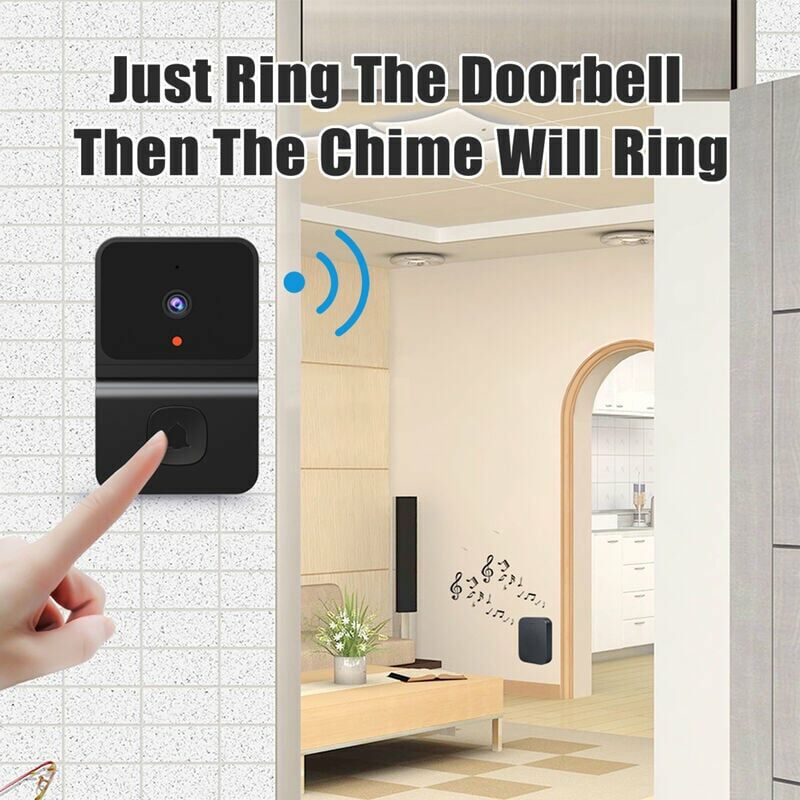 Ring sonnette vidéo sans fil (Video Doorbell) + Chime