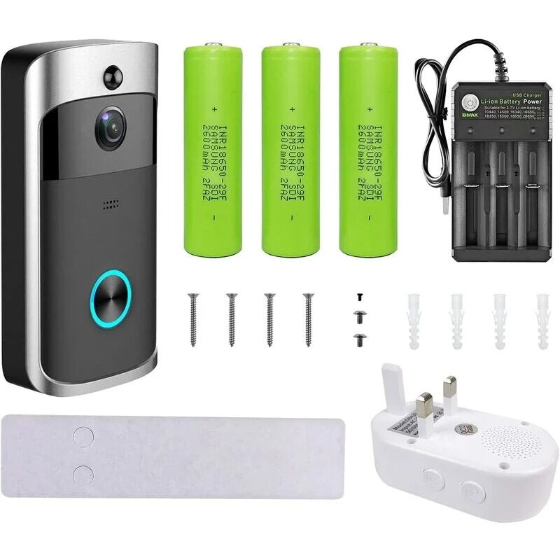 wifi doorbell battery powered