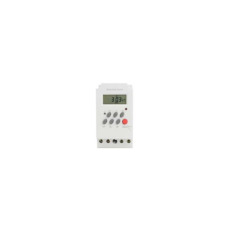 Digital LCD Power Weekly Programmable Timer Switch AC 200-230V 16 Amp