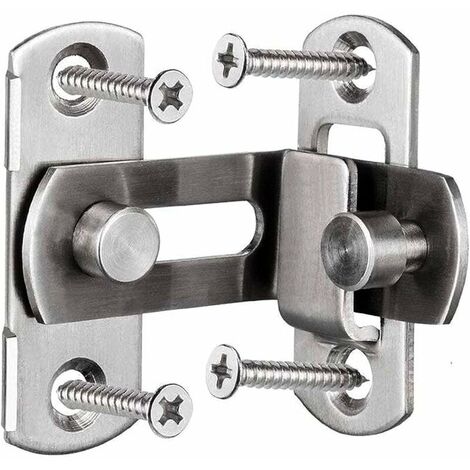 180 Degree Flip Iding Barn Door Lock For Privacy - Safe Barn Door Locks And  Latches For Barn Door, Pet Door, Bathroom, Outdoor, Garage, Window, Id