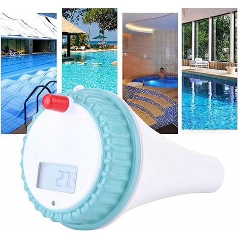 Digital Swimming Pool Thermometer, Wireless Digital Floating Pool ...