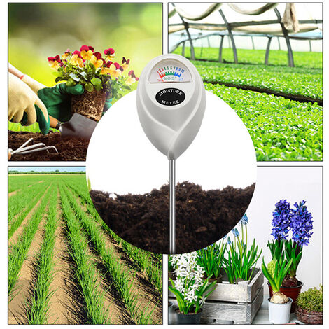 Professional Plant Soil Moisture Garden Sensor Moisture Monitor Detector  Soil Moisture Meter Alarm Hygrometer Humidity Meter