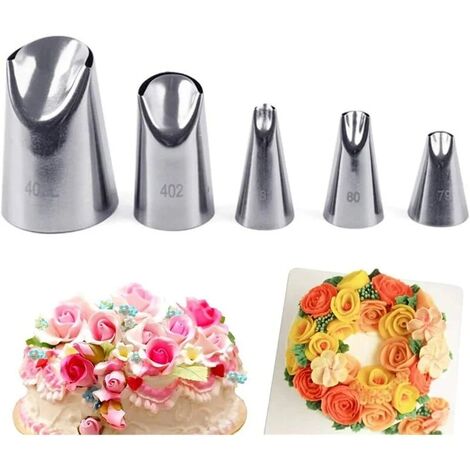 ☊HOT☊】 lilianyi 5pcs/set Stainless Steel Cake Icing Piping Nozzle Basket  Weave Pastry Tips Cake Cream Cupcake For Sugar Craft Decorating Tools |  Lazada