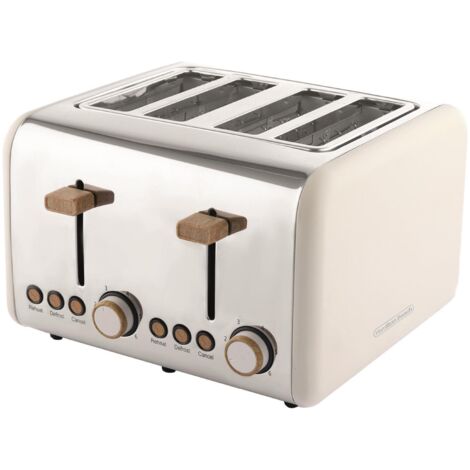 Hamilton Beach Scandi Toaster 4 Slice Matte Cream (1/5)