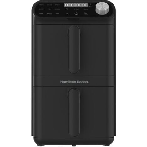 Hamilton Beach XXL Dual Stack 2 Drawer Air Fryer 11L