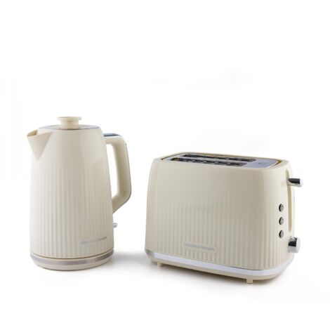 Hamilton Beach Miami Kettle & Toaster Set Light Sand
