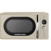 Hamilton Beach 20L Retro Cream Microwave