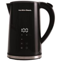 Hamilton Beach Electric Kettle Flexi Control 1.7L Black