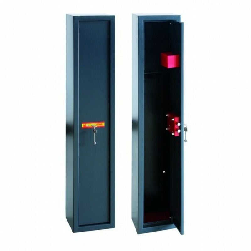 Armadio Blindato 3 Posti Per Fucili Con Cassaforte Integrata - Fuciliera Sicurezza In Acciaio