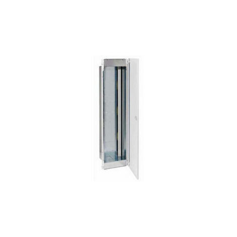 Legrand – Bac d'encastrement métal 1 travée – Pour coffret 4 rangées 13 modules – Dimensions 271 x 1107 x 166 mm – Installation facile dans cloisons sèches