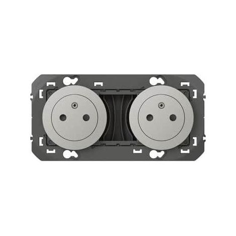 Prise de Courant Surface Alu Dooxie - Legrand - 3 postes - 600433