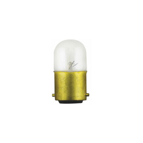 Ampoule B22D 15W 240V – Culot B22D – Dimensions 23x43 mm – Éclairage compact pour luminaires domestiques - AA105 (1/2)