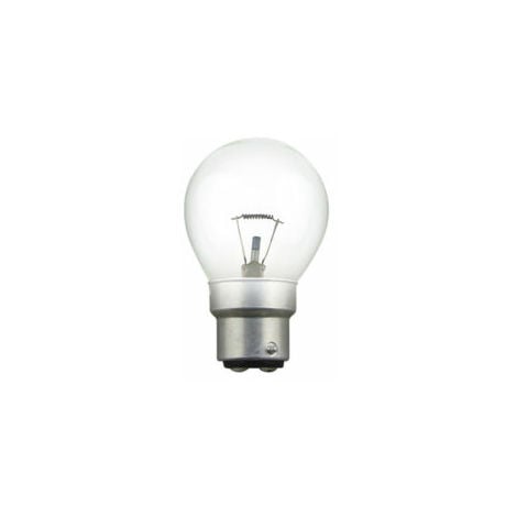 Ampoule ronde LED à filament 60W culot à baïonnette B22 - blanc