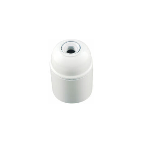 Douille bakélite lisse blanche E27 - 140057 - Orbitec (1/2)