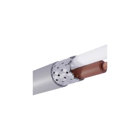 Câble blindé multiconducteur 2x0,75mm² – Blindage haute densité – Tension 300V – Utilisation en intérieur – Diamètre 5,4mm – Cable Courant Fort - LIYCY2x0