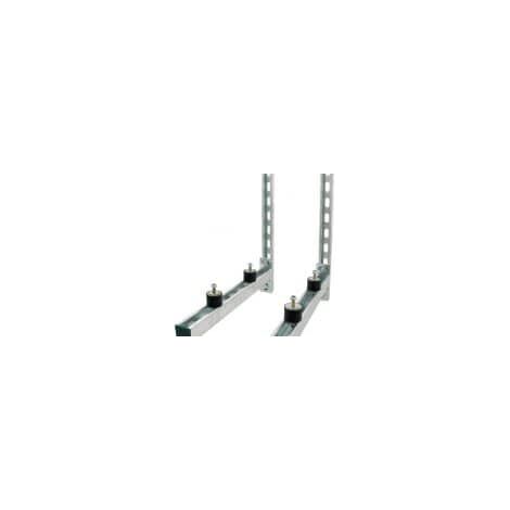 Support mural pour climatiseur 187526 – Acier galvanisé – Charge jusqu'à 220 kg – Dimensions 600x300 mm – Installation rapide et silencieuse – Cable Courant Fort