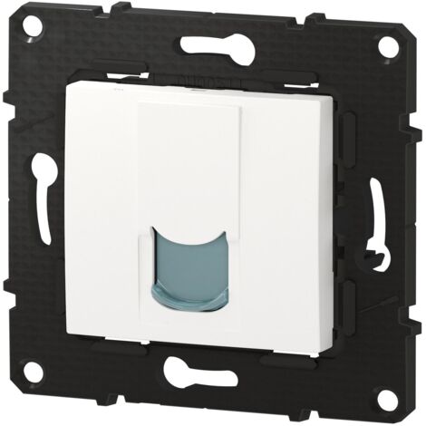 Legrand - Prise RJ45 multimédia catégorie6 FTP Altège - Finition Neige