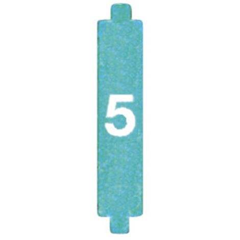 Jeu de 10 cavaliers de configuration pour système BUS 2 fils avec marquage 2 - 3501/5 - Bticino