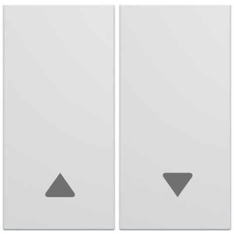 Enjoliveur interrupteur volet roulant Gallery - Blanc pure - WXD300B (1/5)