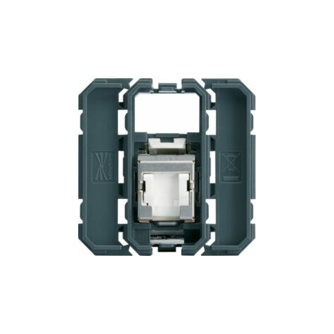 Prise RJ45 Cat. 6A STP Gallery - 2 modules - WXF228 - Hager