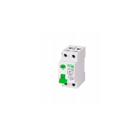 Interrupteur différentiel 2P 40A 30mA type AC – Protection contre chocs électriques – Temps de relâchement 0,1s – Résistance 6000V - PR8NM2P40A30MA