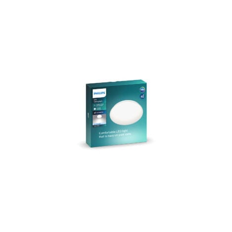 Plafonnier Intérieur LED 10W 1100lm 4000K Ø25x6,8cm - Moire - PHILIPS