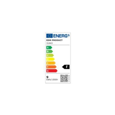Spot LED encastré blanc - 9W 806lm 4000K - 31643 - EDM