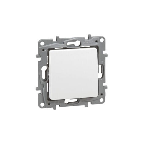 Interrupteur ou va-et-vient VV 10AX - Niloé One - Blanc pur - 664701 - Legrand