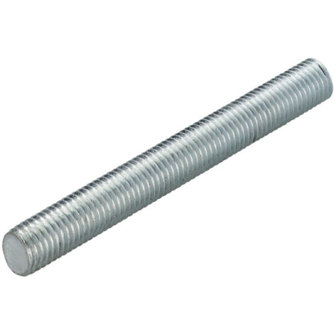 Fischer – Tige filetée M8 x 1 mètre – Filetage métrique pas standard – Acier zingué – Résistance élevée – Pour fixation tuyaux et canalisations