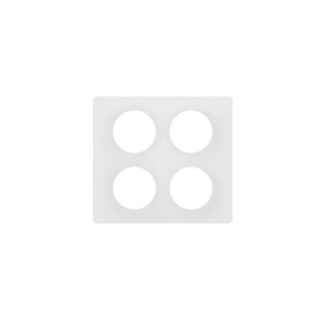 PLAQUE 2X2P BLANC EMAILLE Céliane 2024 - CP0009 - Legrand (1/2)