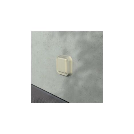Prise de courant 2P+T étanche - composable - Sable - 069828L - Plexo - Legrand