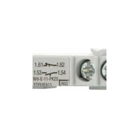 Contact auxiliaire normal Eaton 1NO+1NC encastré 82882