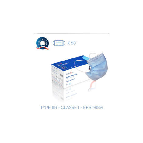 Masque chirurgical de type I - Masque T1 - Auriol (1/5)