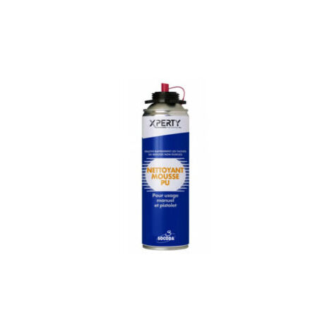Soudal – Nettoyant pour mousse PU 500ml – Élimination tâches non durcies – Solvant pour pistolets mousse – Bonnes propriétés dégraissantes (1/3)