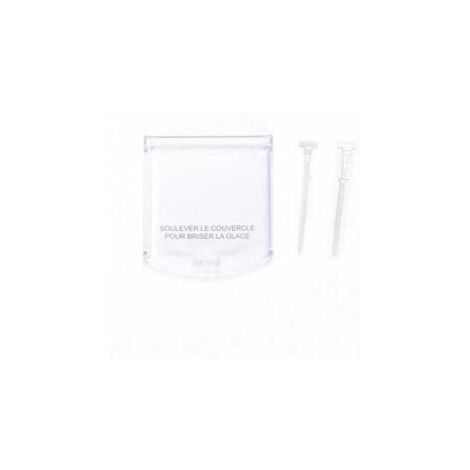 Clapet de protection pivotant transparent pour déclencheur – 2 clips de plombage inclus – Compatible avec déclencheurs Nugelec S3000 – Cooper