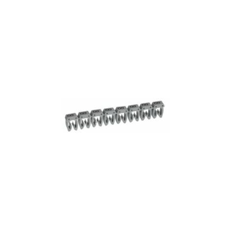 038228 Legrand - Boite De 1200 Repères Cab 3 Pour Fils 1,5mm² à 2,5mm² - Marquage Chiffre 8 Gris (1/5)
