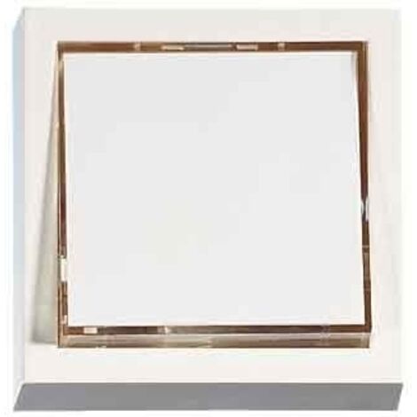 Bouton poussoir filaire Quadra - Blanc - D680 - Honeywell